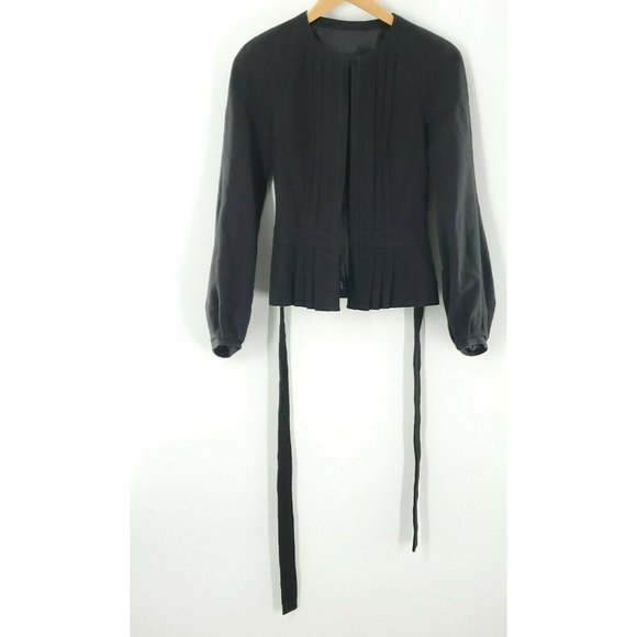 Jill‎ Stuart Womens Black Dress Jacket Size S - Picture 1 of 3